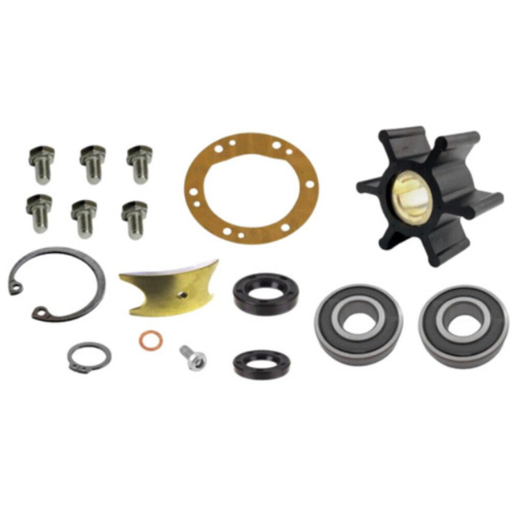 Sea Water Pump Repair Kit for Yanmar 3GM 3GMF 3GM30F (2.75" OD Gasket)