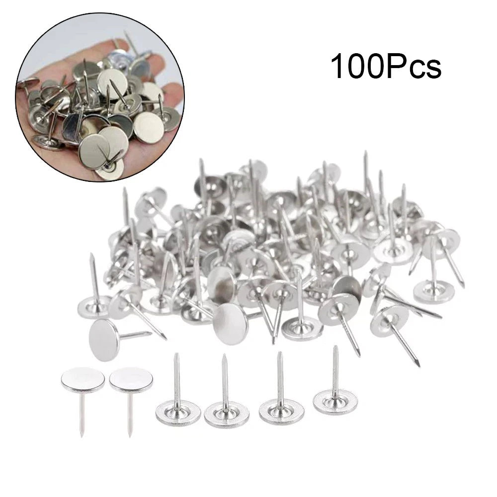 100pcs Upholstery Nails for Craft Projects