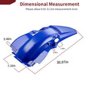 Rear Fender for Yamaha TTR230 (2005–2024) 1C6-F1611-00 Blue