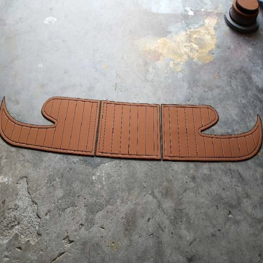 Swim Platform Step Pad for Rinker Captiva 232 (1997) - EVA Foam Teak Deck