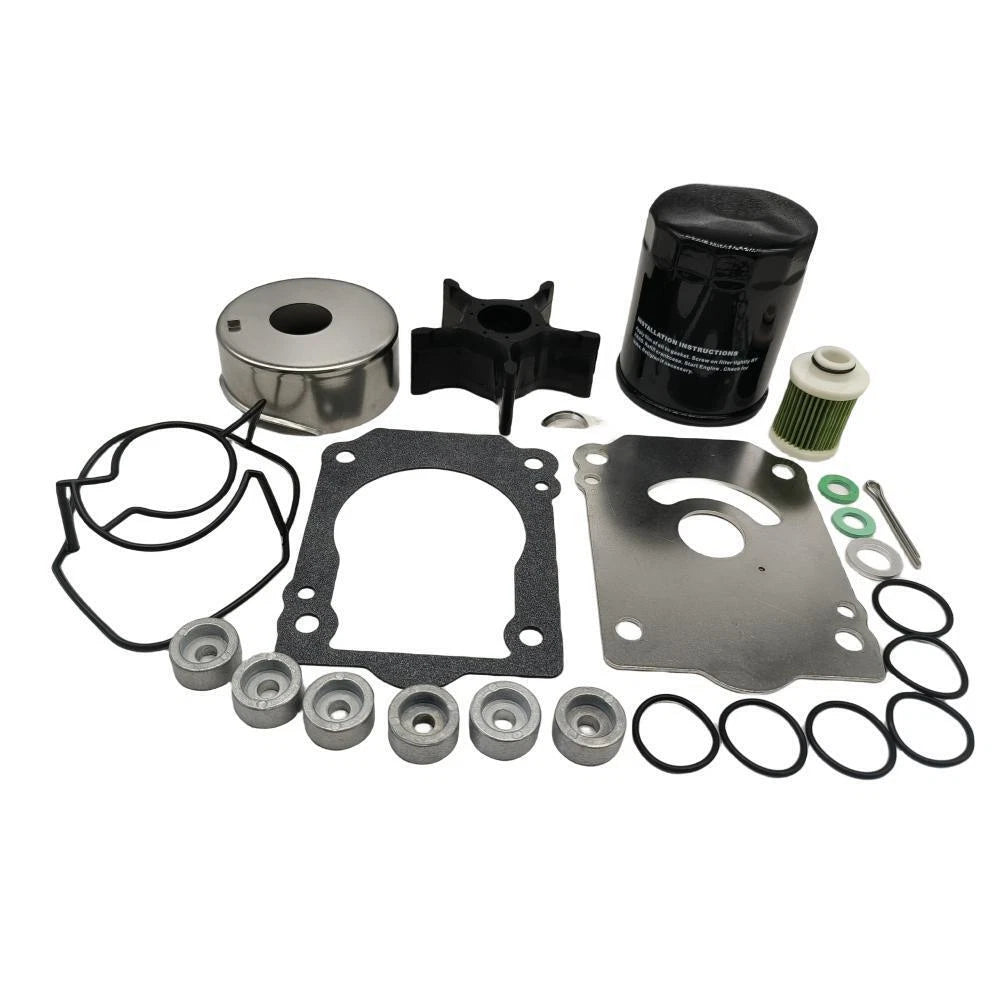 Maintenance Service Kit for Suzuki Outboard DF150 DF175 DF200 (2000–2023) 17400-96832 15412-92J00