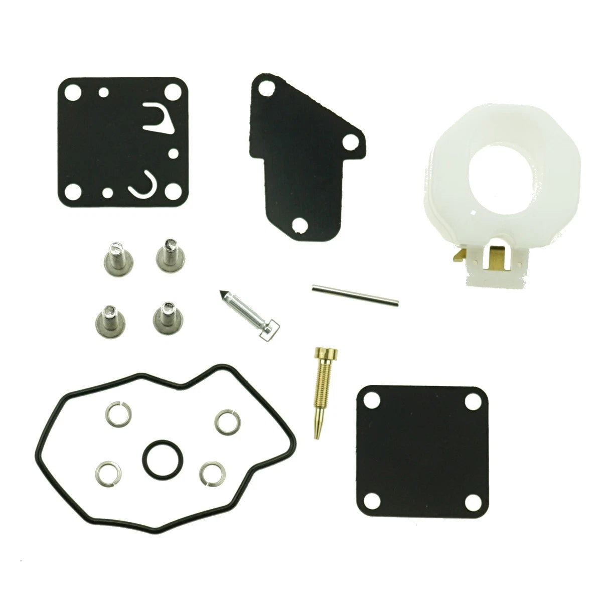 Carburetor Repair Kit 6E3-W0093-00 6E0-W0093 for Yamaha 2-Stroke 4HP 5HP (1990–1999)