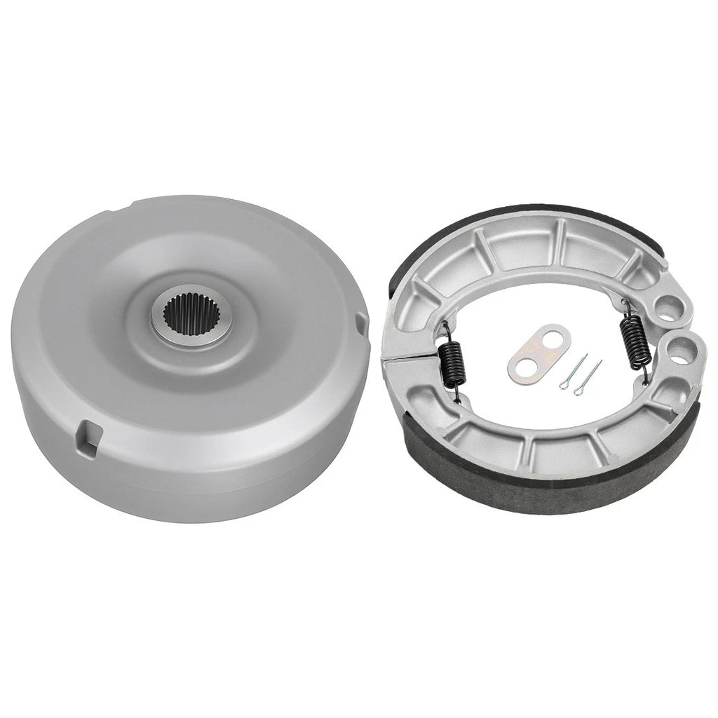 Rear Brake Drum Hub & Shoes for Honda Foreman 400 TRX400FW (1995–2003)