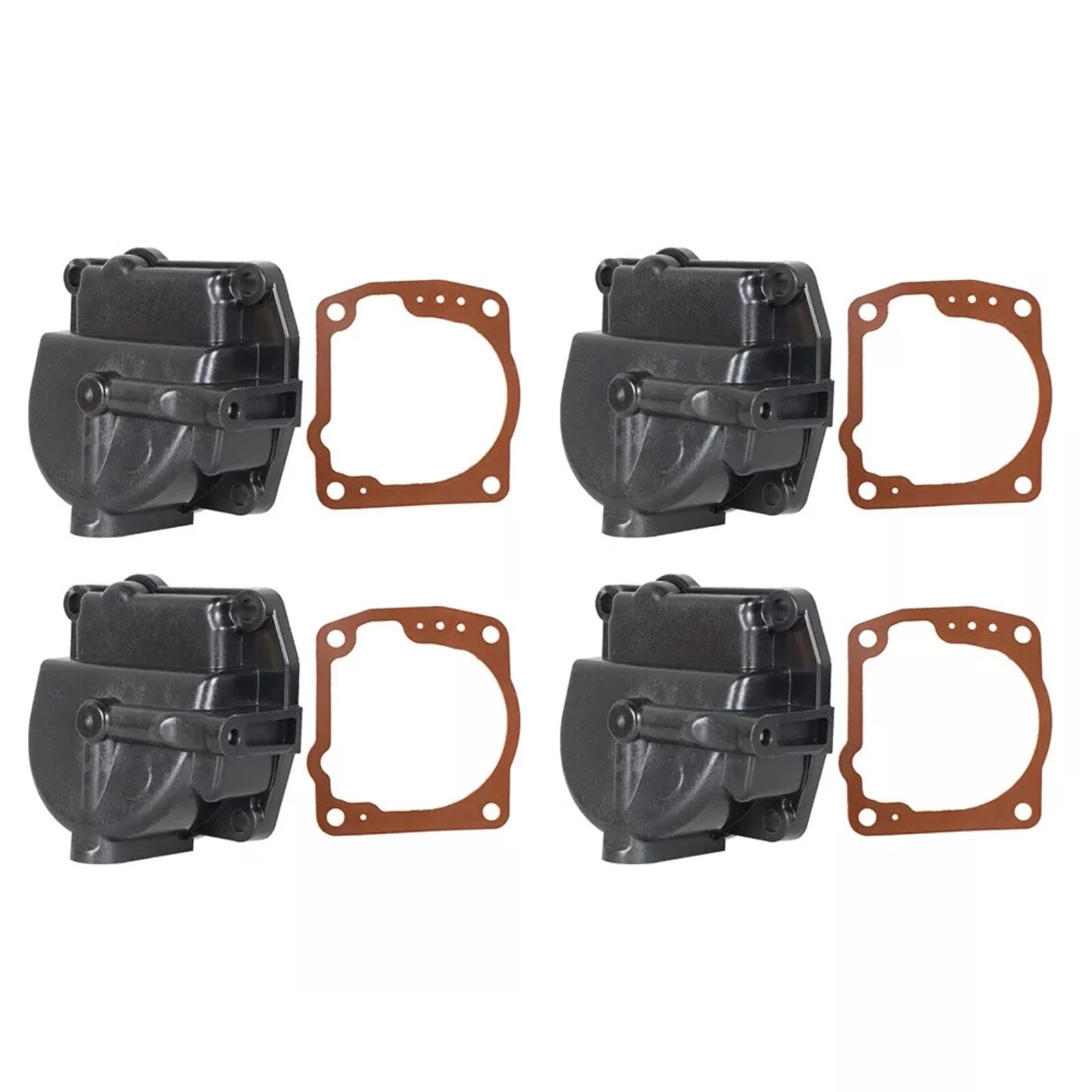 Set of 4 Carb Bowl Float Chamber Assembly 433000 for Johnson Evinrude 90-175hp (1994–Present)