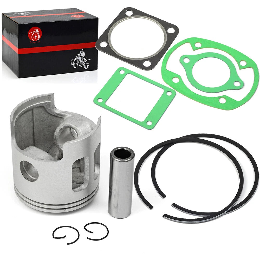 Piston Kit w/ Gasket & Rings for Yamaha G1 Golf Cart (1978–1989)