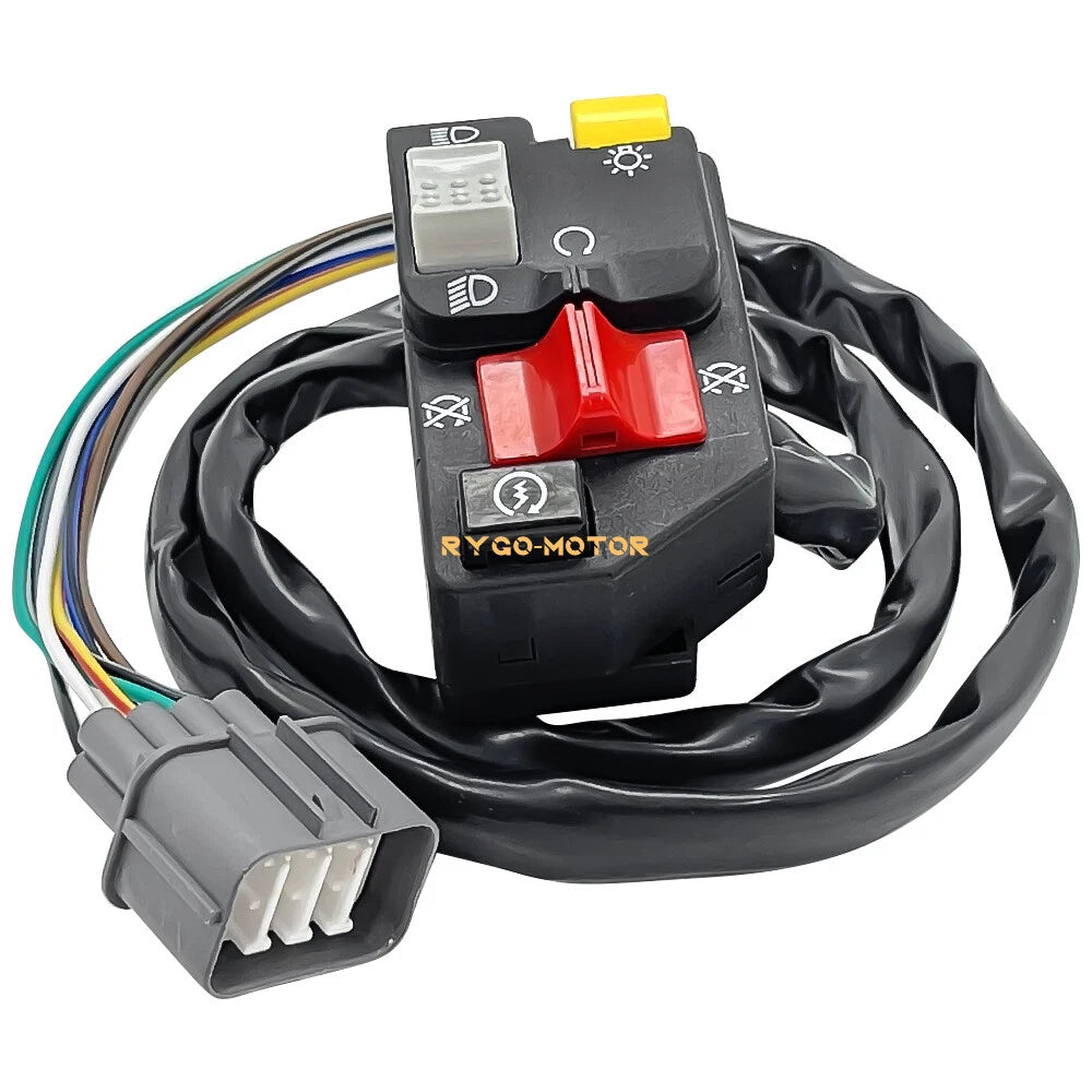 Handlebar Start Stop Switch Headlight for Honda Rancher 350 TRX350FM (2000–2005)