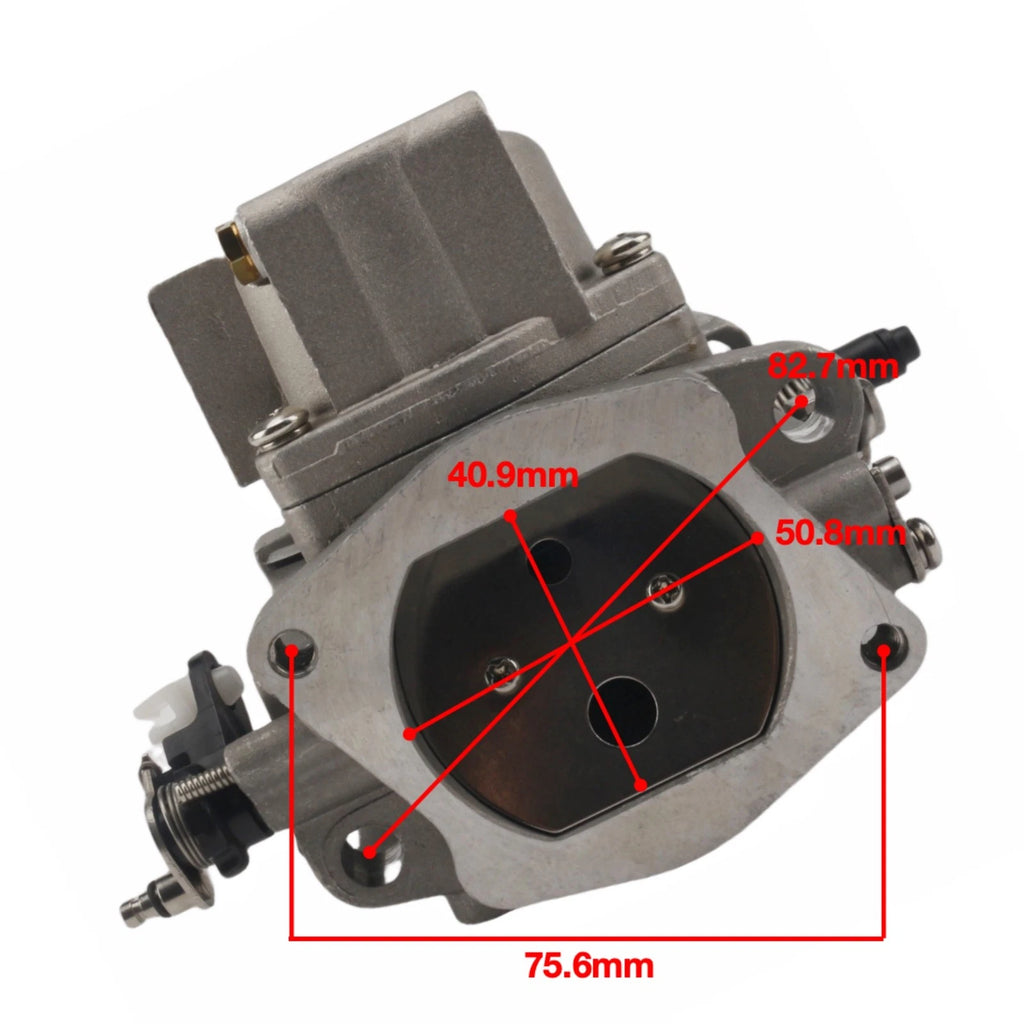 Carburetor Assembly for Yamaha Outboard 40 HP E40XMH E40X (2 Stroke) 66T-14301