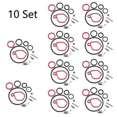 10x Carburetor Kit for Briggs & Stratton (590589, 08P502, 093J02)