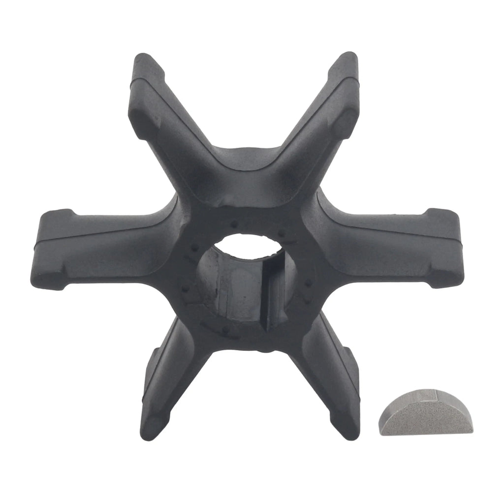 Water Pump Impeller & Key for Yamaha 2-Stroke 40 HP Outboard (1990–2000)