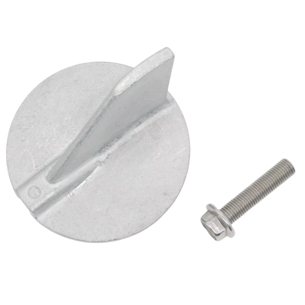 Trim Tab Anode for Yamaha Outboard 2-Stroke 60-130 / F90B F115 VF90 (1996–2023) 6E5-45371-01