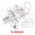 Stud for MerCruiser Gimbal Housing (16-56296, 16-866562) 1pcs