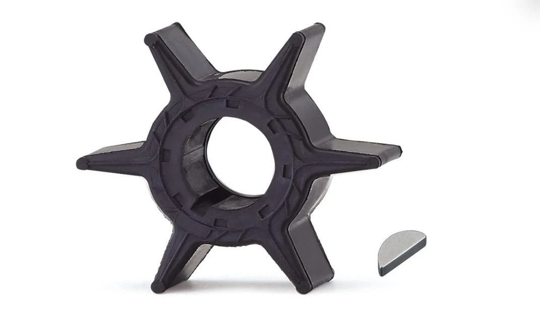 Water Pump Impeller & Key for Mercury Mariner 48 55 60 HP (18-3064, 47-81423M)