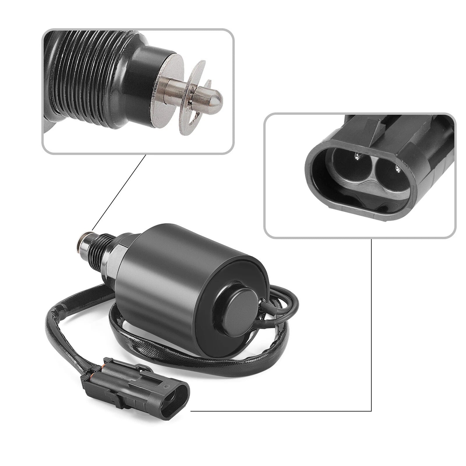 Differential Lock Solenoid 2410368 2411634 for Polaris Ranger 500 700 800 900 (2006–2014)