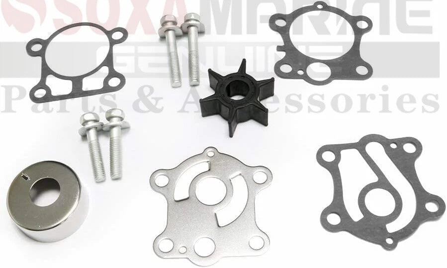 Water Pump Service Kit for Yamaha Marine 25 30 HP Outboard (18-3430, 6J8-W0078-01)