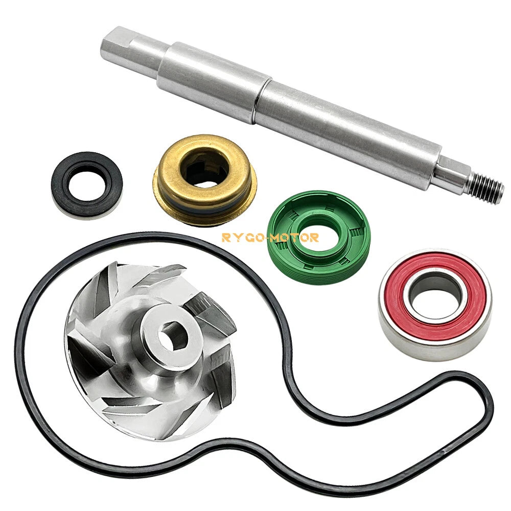 Water Pump Kit Aluminum Impeller W/Shaft for Polaris Ranger RZR (2006–2014)