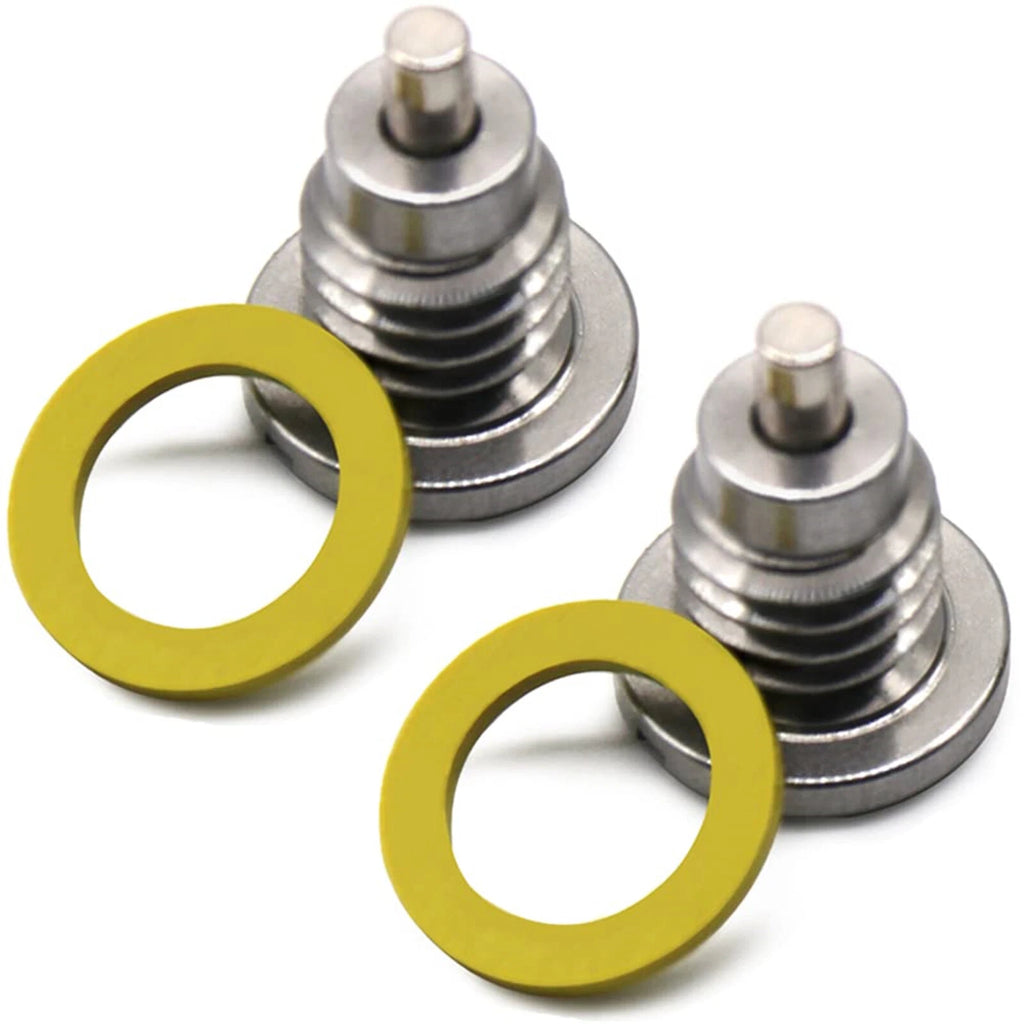 2X 8M0058389 Magnetic Outdrive Lower Unit Drain Plug for Mercruiser Alpha
