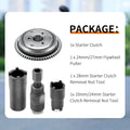 Starter Clutch Tool & Flywheel Puller for GY6 Scooter 125cc 150cc (152QMI 157QMJ)