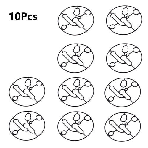 10x Carburetor Float Bowl Gasket for B&S 695426 697978 (Nikki)