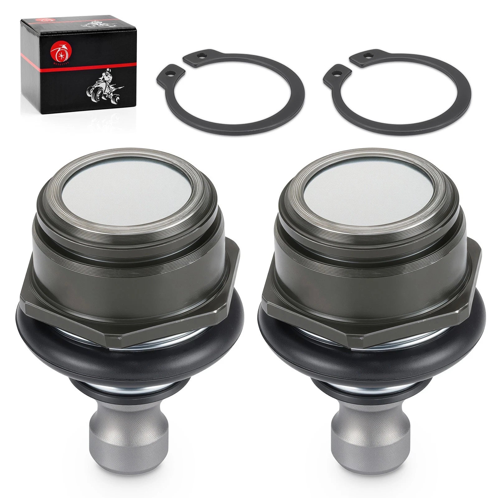 Set of 2 Lower Ball Joints for Kawasaki Prairie 300 400 KVF (2001–2002)