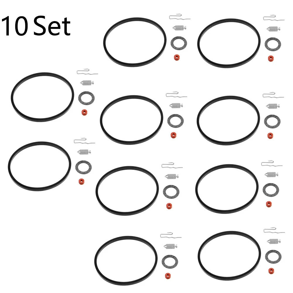 Set of 10 Carb Needle Seat Kit for Tecumseh 631021 631021A 621021B Eska 631031B