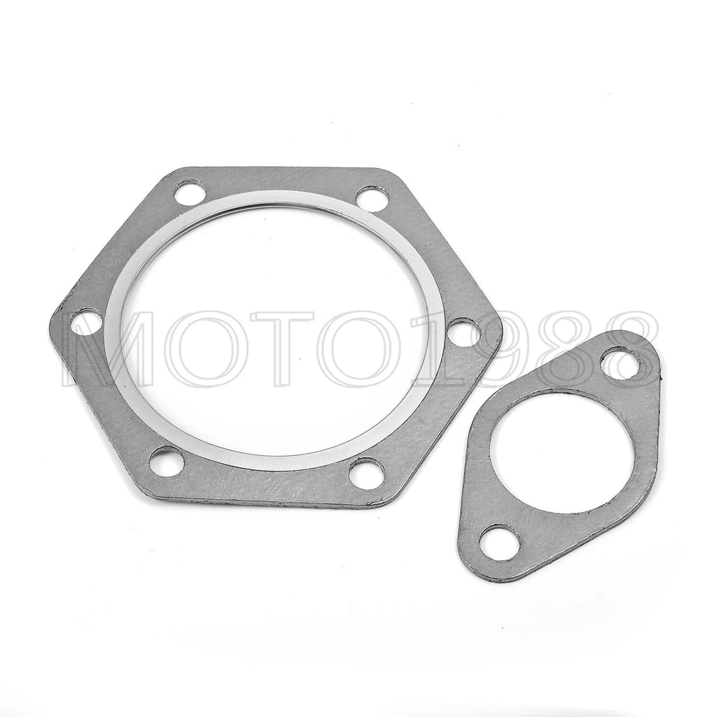 Top End Kit Set for EZGO 2 Cycle Golf Cart 3PG (1989–1993) - .5mm O.S Piston Ring Gasket