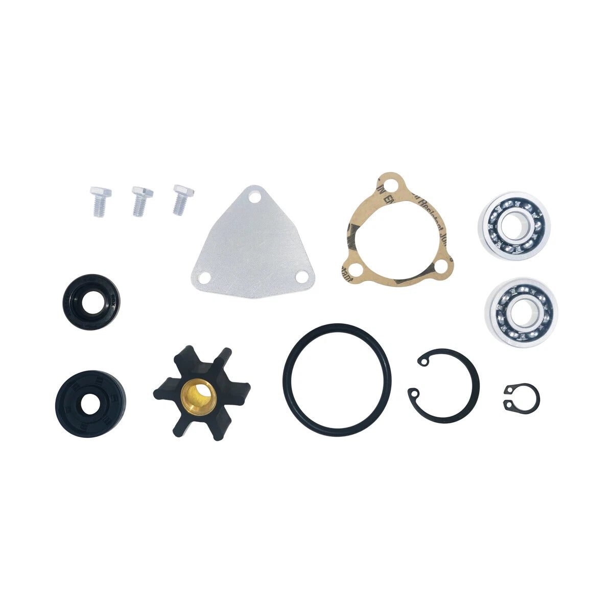 Sea Water Pump Major Repair Kit for Yanmar Marine 1GM 1GM10 (1980–2023) 128170-42200