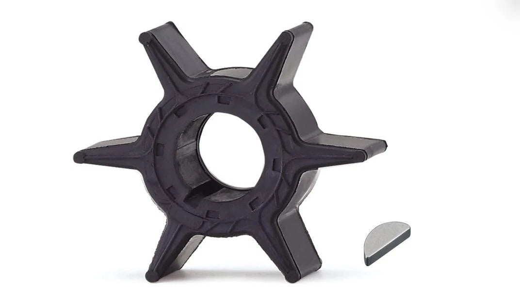 Water Pump Impeller & Key for Yamaha 40-70hp Outboard (6H3-44352-00-00, 18-3069)