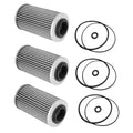3X Oil Filter w/ O-rings 420956744 for Can Am Sea Doo Rotax 1503 1630