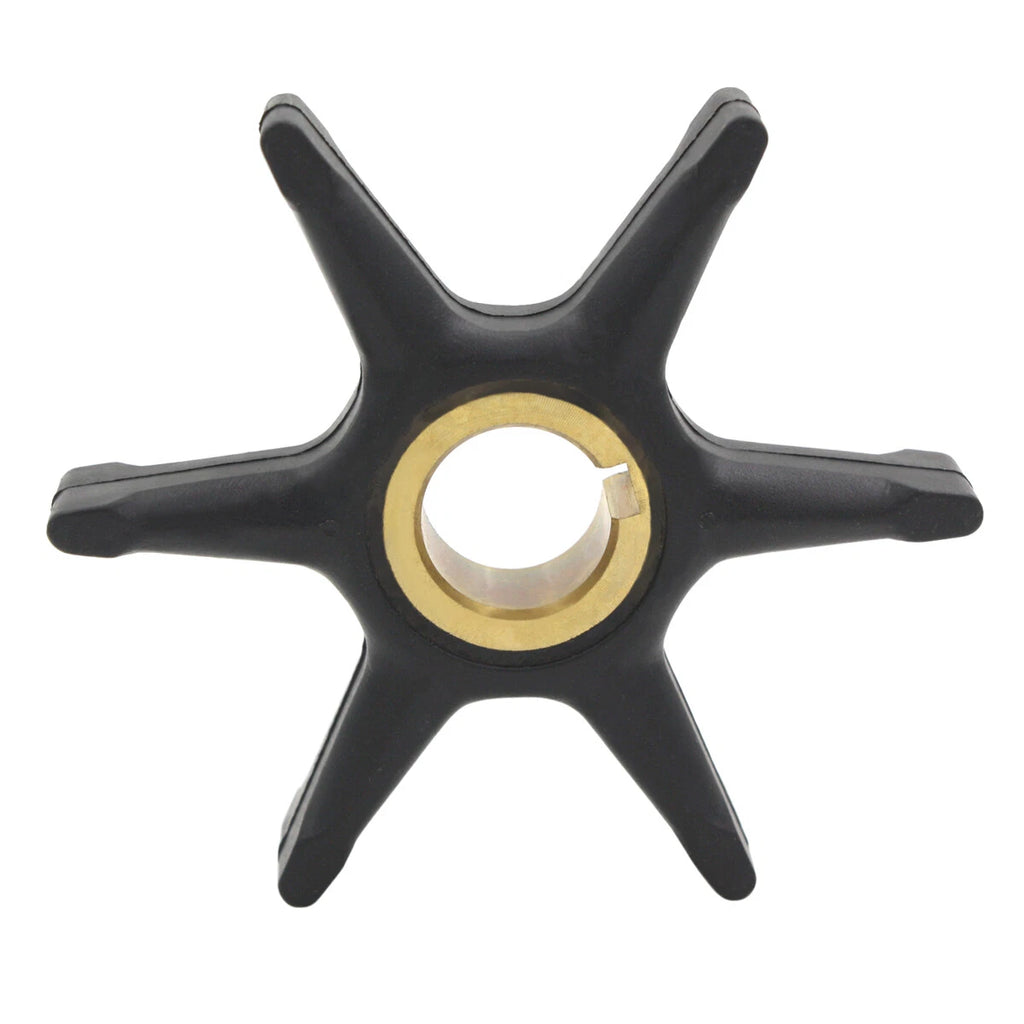 Water Pump Impeller with Key for Johnson Evinrude OMC 9hp 9.5hp 10hp (1970–1990)