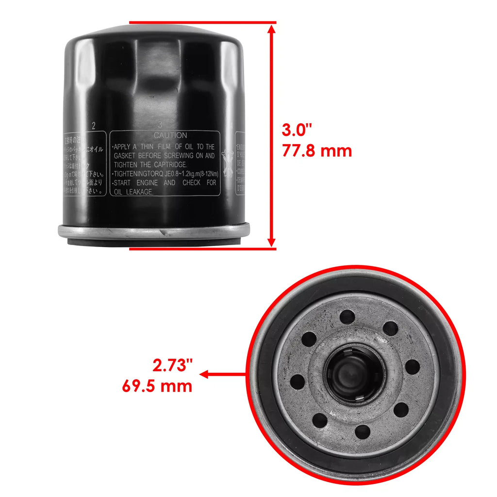 Oil Filter for Yamaha (5GH-13440-50-00, 5GH-13440-10-00, 5GH-13440-20-00)