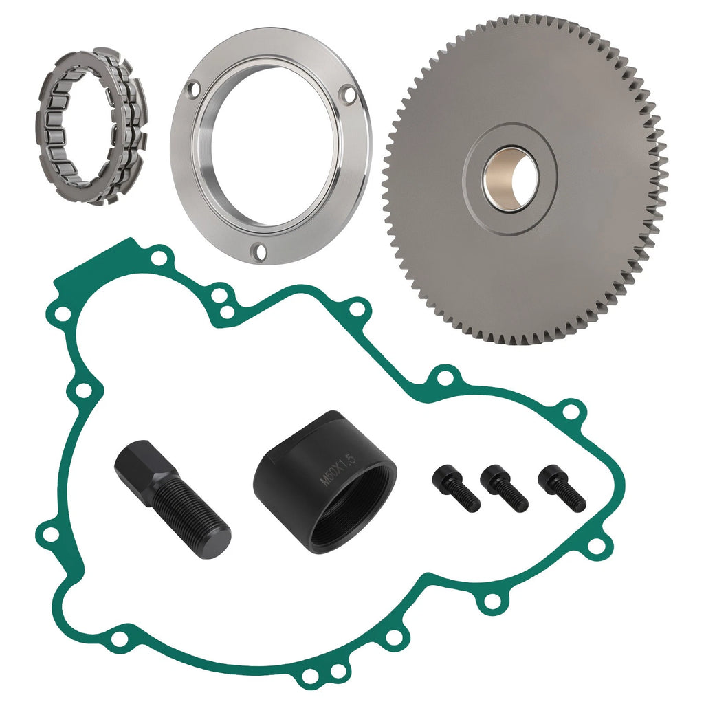 Flywheel Puller Starter Clutch One Way Bearing Kit for Polaris RZR Trail S 900 (2018–2023)