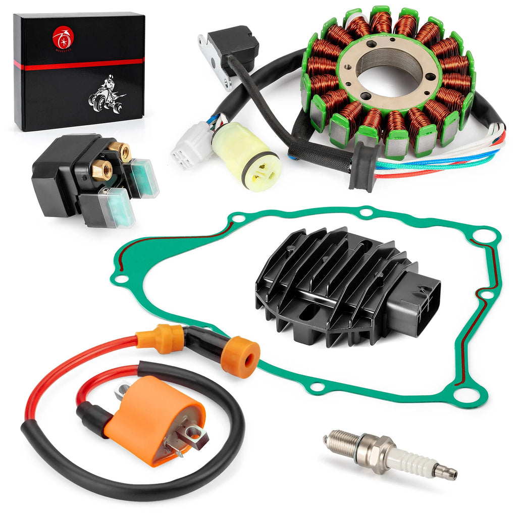 Stator & Relay & Rectifier Ignition Coil Gasket Kit for Yamaha Big Bear 250 (1987–1999)