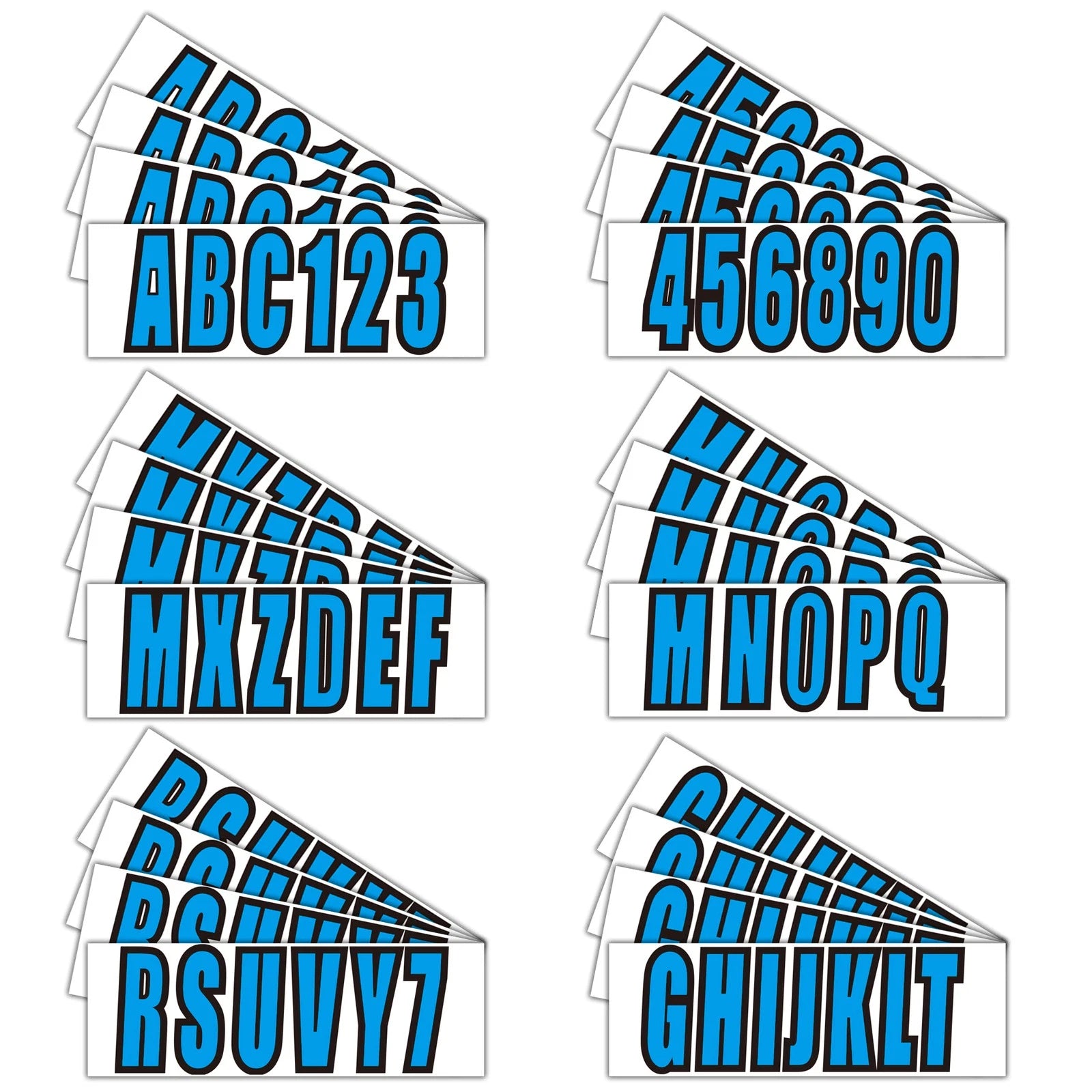 3" Custom Registration Decal Sticker for PWC Water Craft Jet Ski