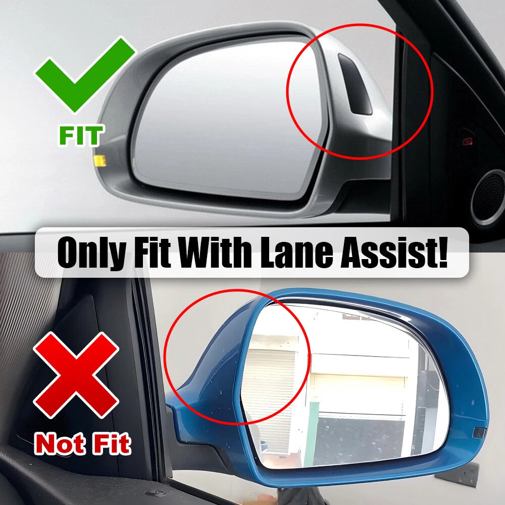 Carbon Look Side Mirror Cap Covers for Audi Q5 8R (2009–2017)