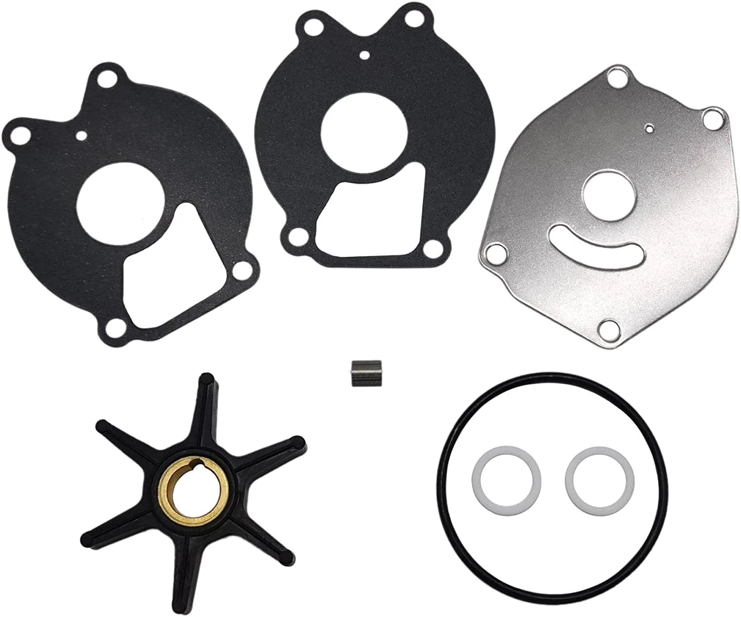 Outboard Water Pump & Impeller Kit 47-85089Q4 for Mercury Mariner 15-25HP (2-Cycle)