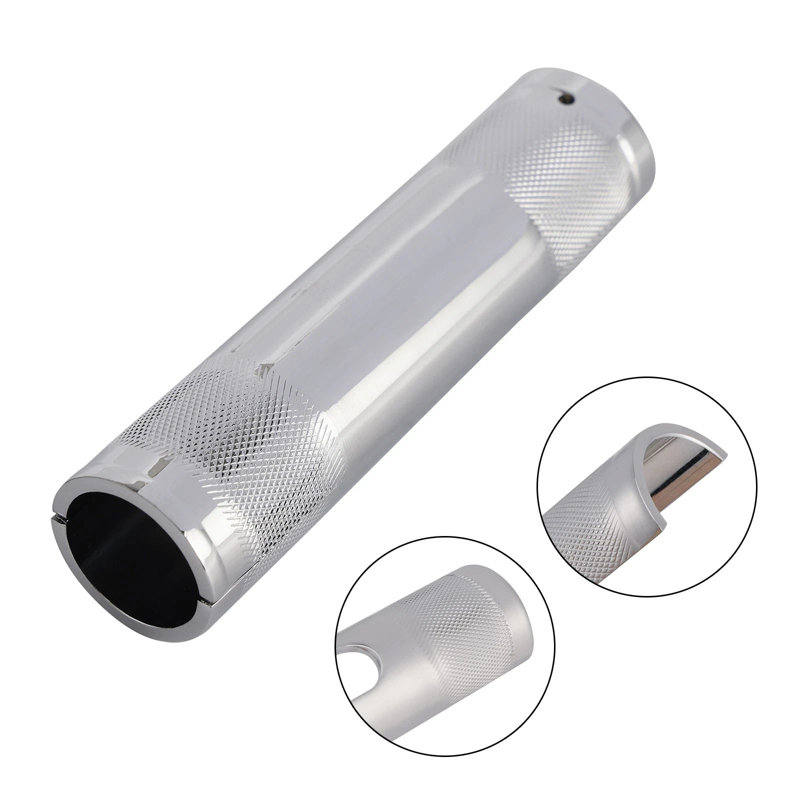 Handlebar Diameter Riser Adapter 1" to 1.25" Chrome for Road Glide Road King