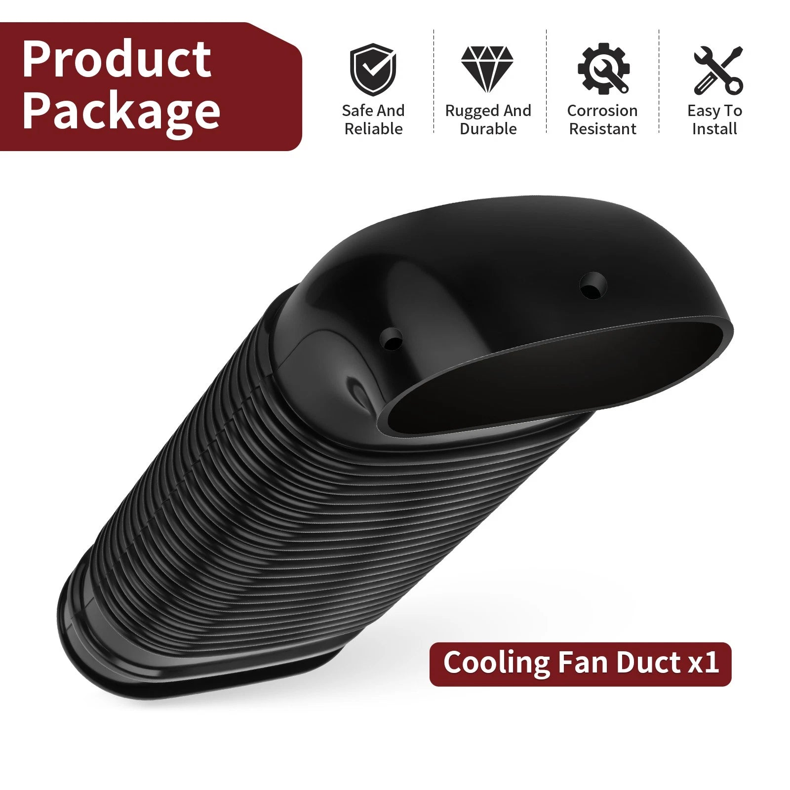 Cooling Fan Duct #0451665 for Polaris Predator 90, Sportsman 90 (2004–2006)