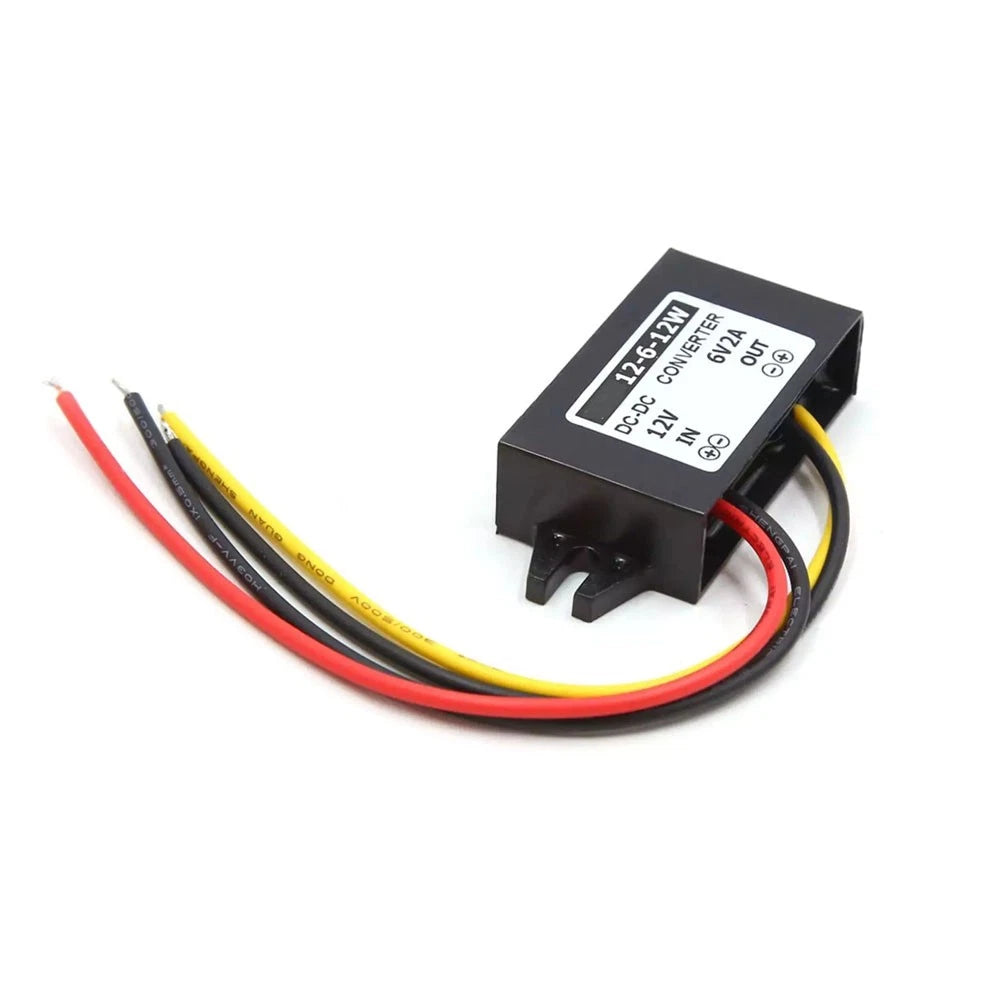 Power Supply Transformer DC 12V to 6V 2A for Universal Applications