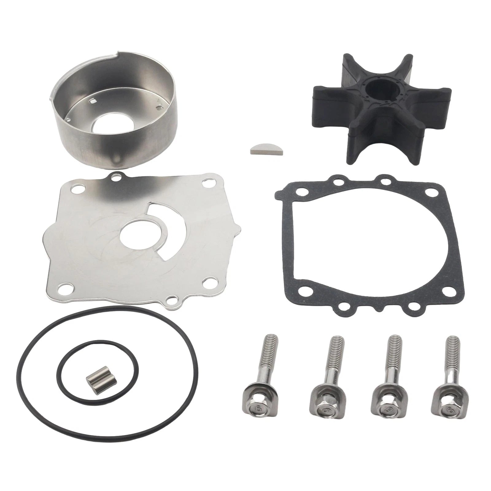 Water Pump Impeller Kit for Yamaha Outboard 4-Str F 75 90 115 HP (68V-W0078-00)