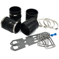 Exhaust Manifold Bellow Hose Repair Kit W/Gasket for OMC 4.3L Sterndrive V6 (N/A)