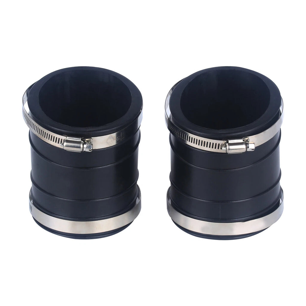 2 Pcs Lower Tube Exhaust Bellows for Mercruiser V6 & V8 (32-14358T, 18-2746)