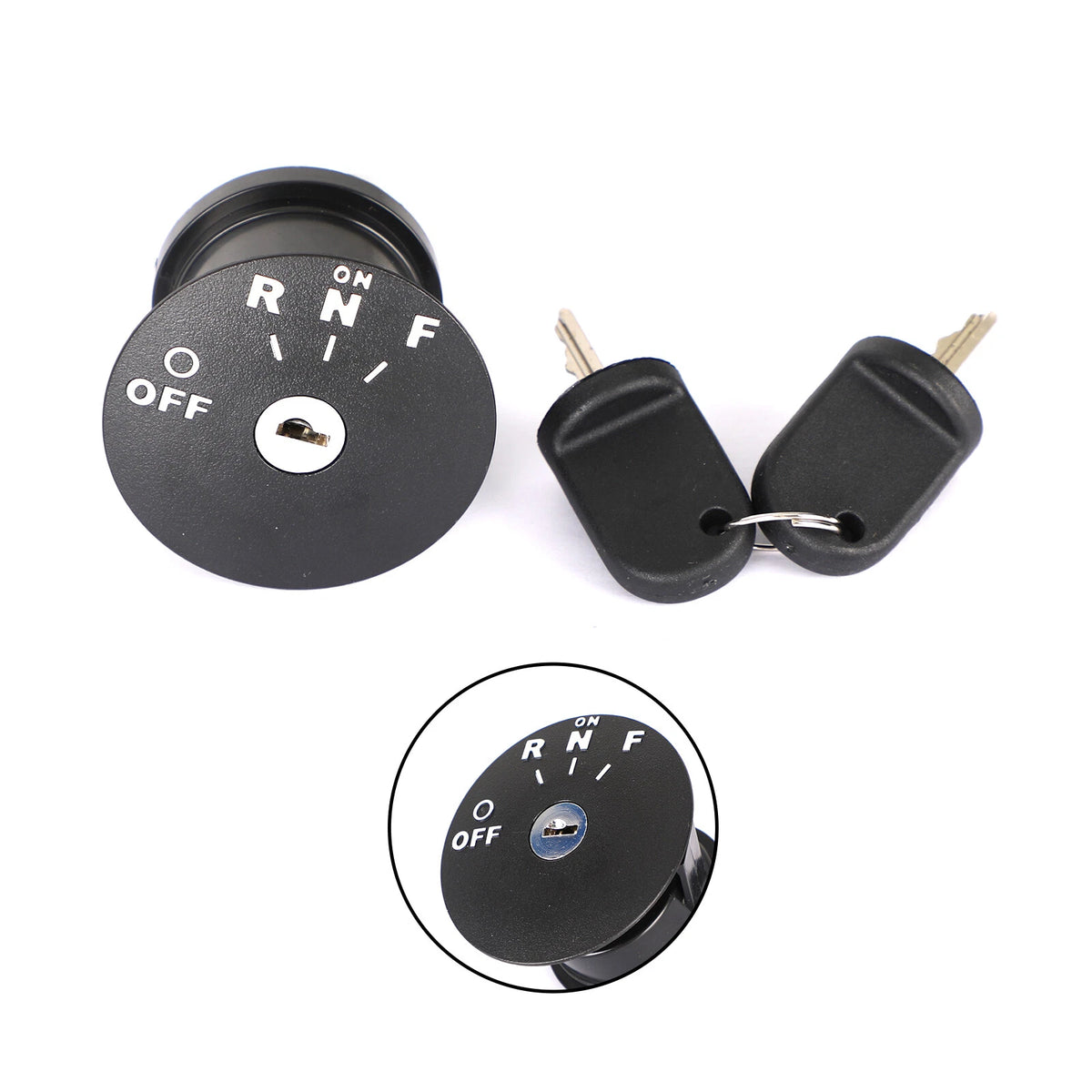 Ignition Key Switch for EZGO RXV Electric Golf Carts (2008–Present) T9