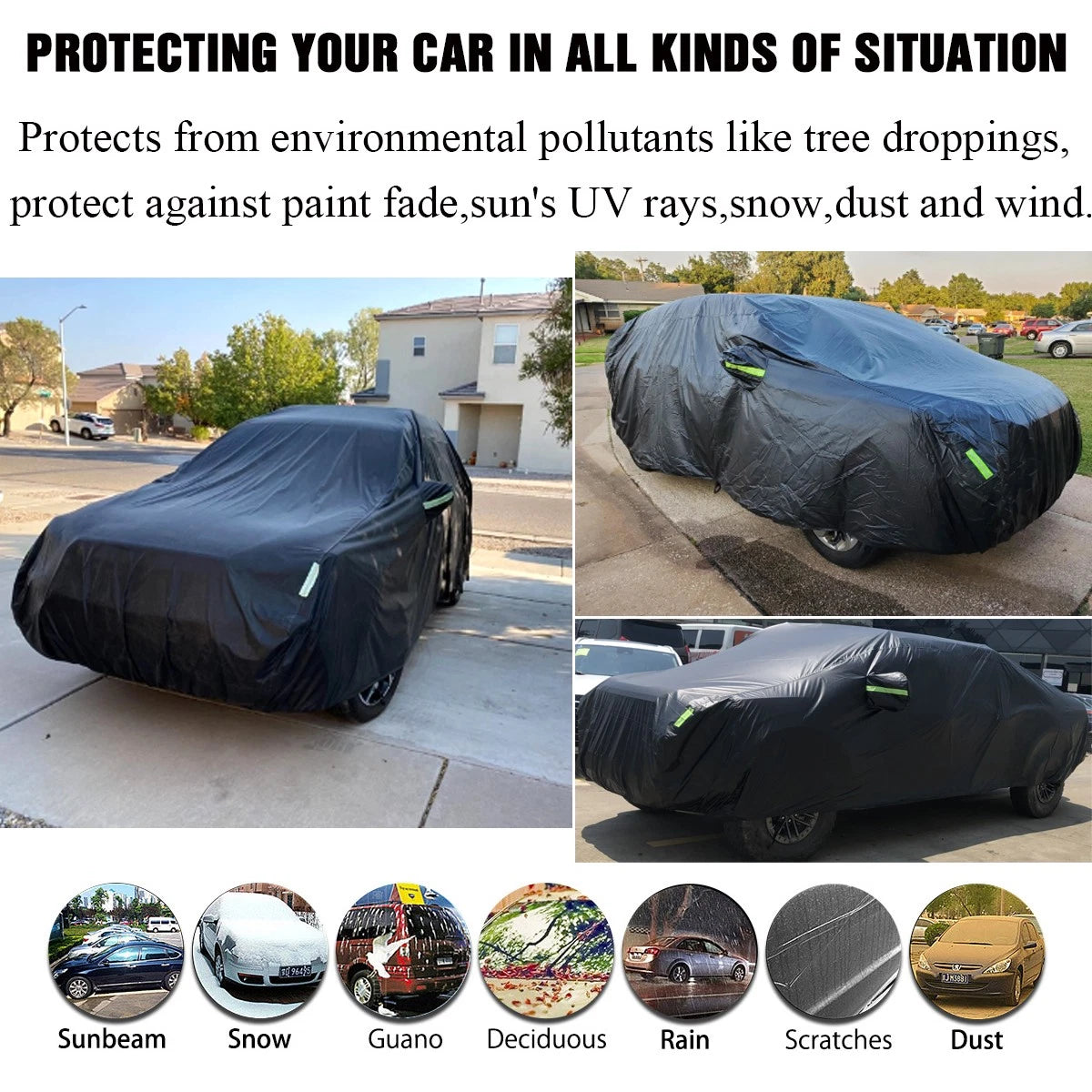 Car Cover for Chevrolet Equinox (2010–2025) Waterproof Outdoor UV Dust