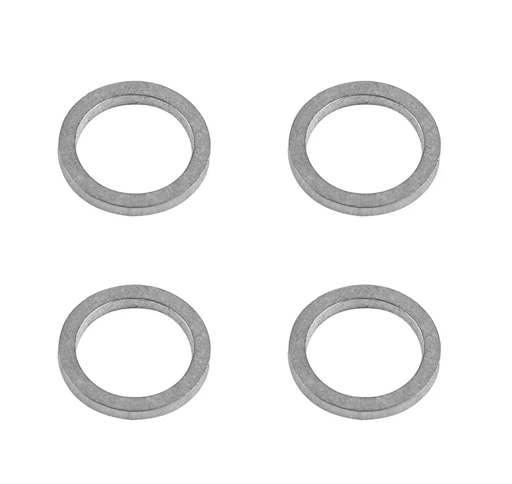 Set of 4 Oil Drain Plug Gaskets for Yamaha (90430-14M09-00, 90430-14228, 18-0755)