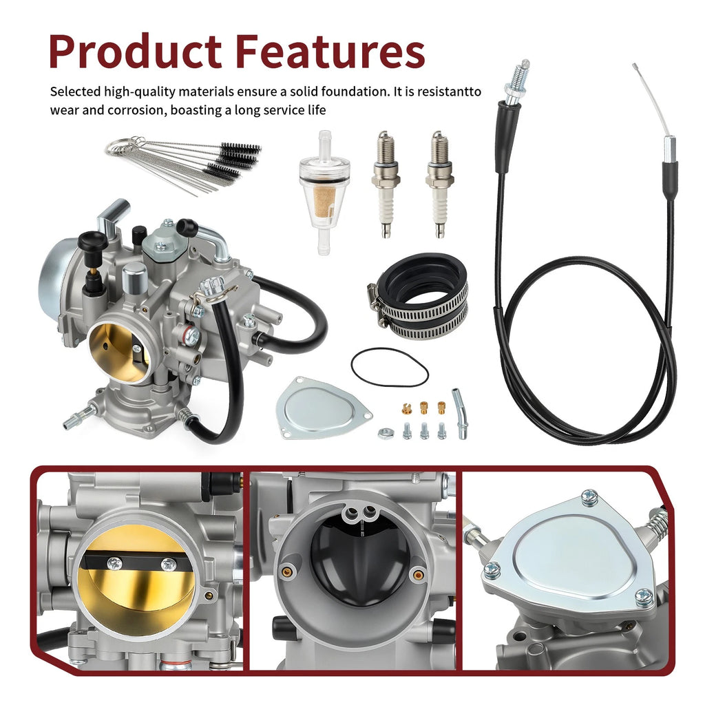 Carburetor w/ Throttle Cable for Can-Am DS650 (2000–2007) 707200142