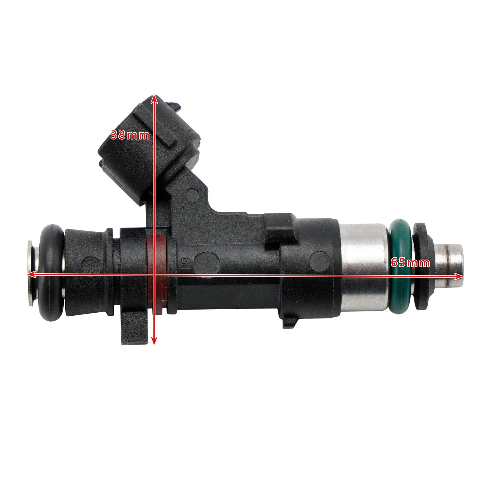 Set of 2 Fuel Injectors 6DA-13761-00-00, 6DA-13761-01 for Yamaha Outboard (150-200 HP)