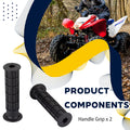 2 Handle Grips for Honda Foreman 450 TRX450FE TRX450FM TRX450 (1998–2004)