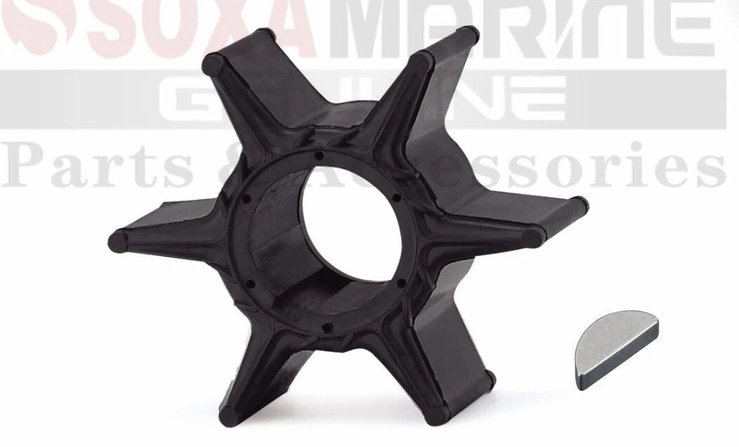 Water Pump Impeller with Key for Yamaha Outboard Motor (688-44352-03)
