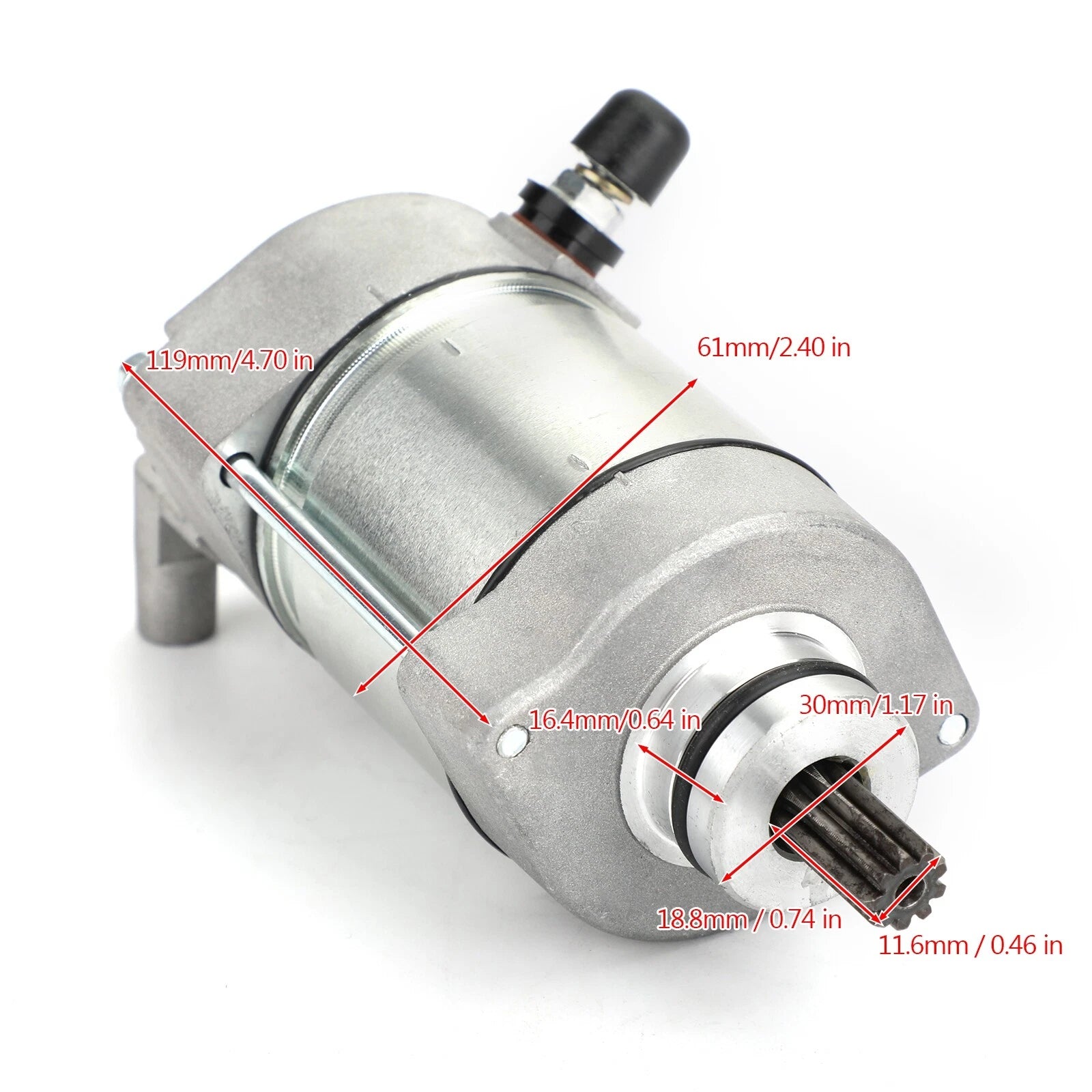 Starter for Yamaha YZF-R1 / R1S (2004–2008) T9