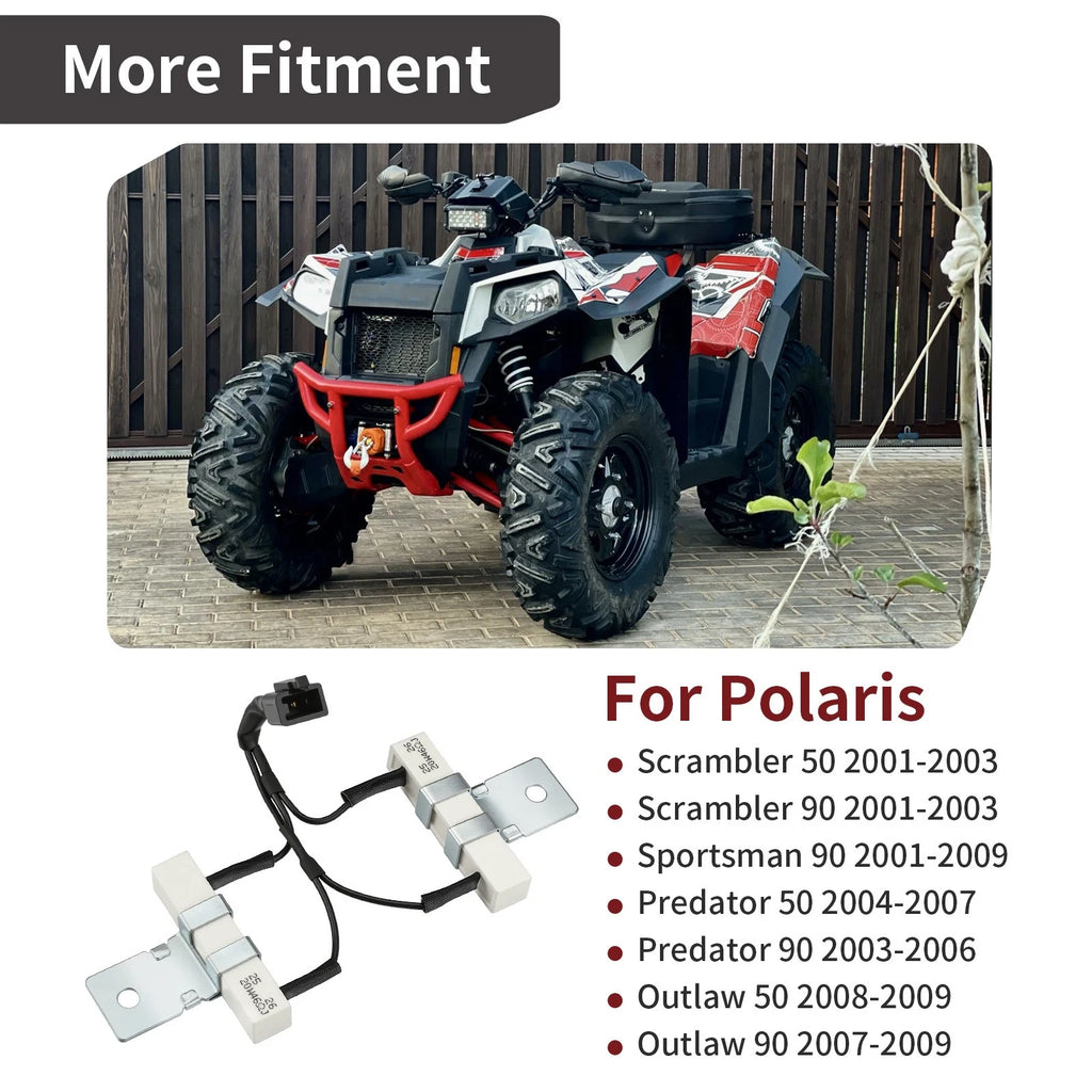 Resistor Assembly for Polaris Predator 50 2004-2007, Predator 90 2003-2006 0453315